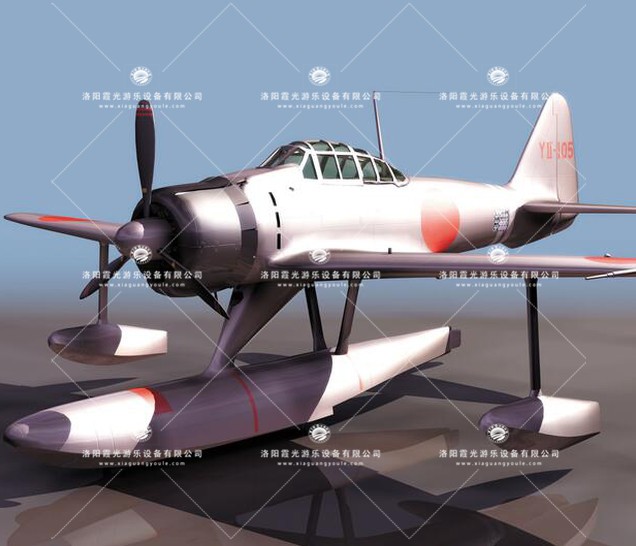乐山3D模型飞机_